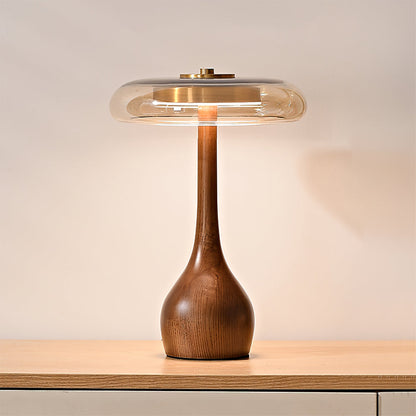 Stylish Wooden LED Desk Lamp
