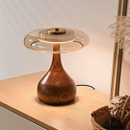 Stylish Wooden LED Desk Lamp