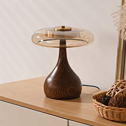 Stylish Wooden LED Desk Lamp