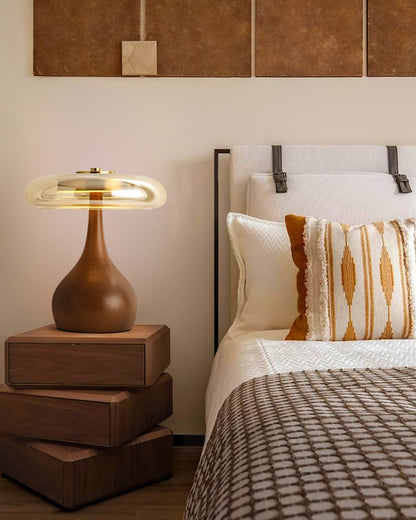 Stylish Wooden LED Desk Lamp