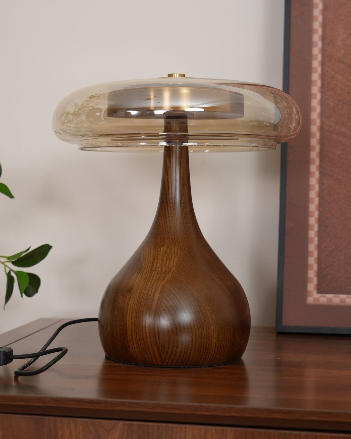Stylish Wooden LED Desk Lamp