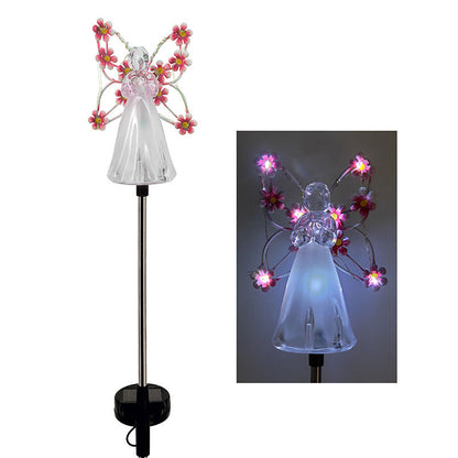 Calming Solar LED Angel Table Lamp