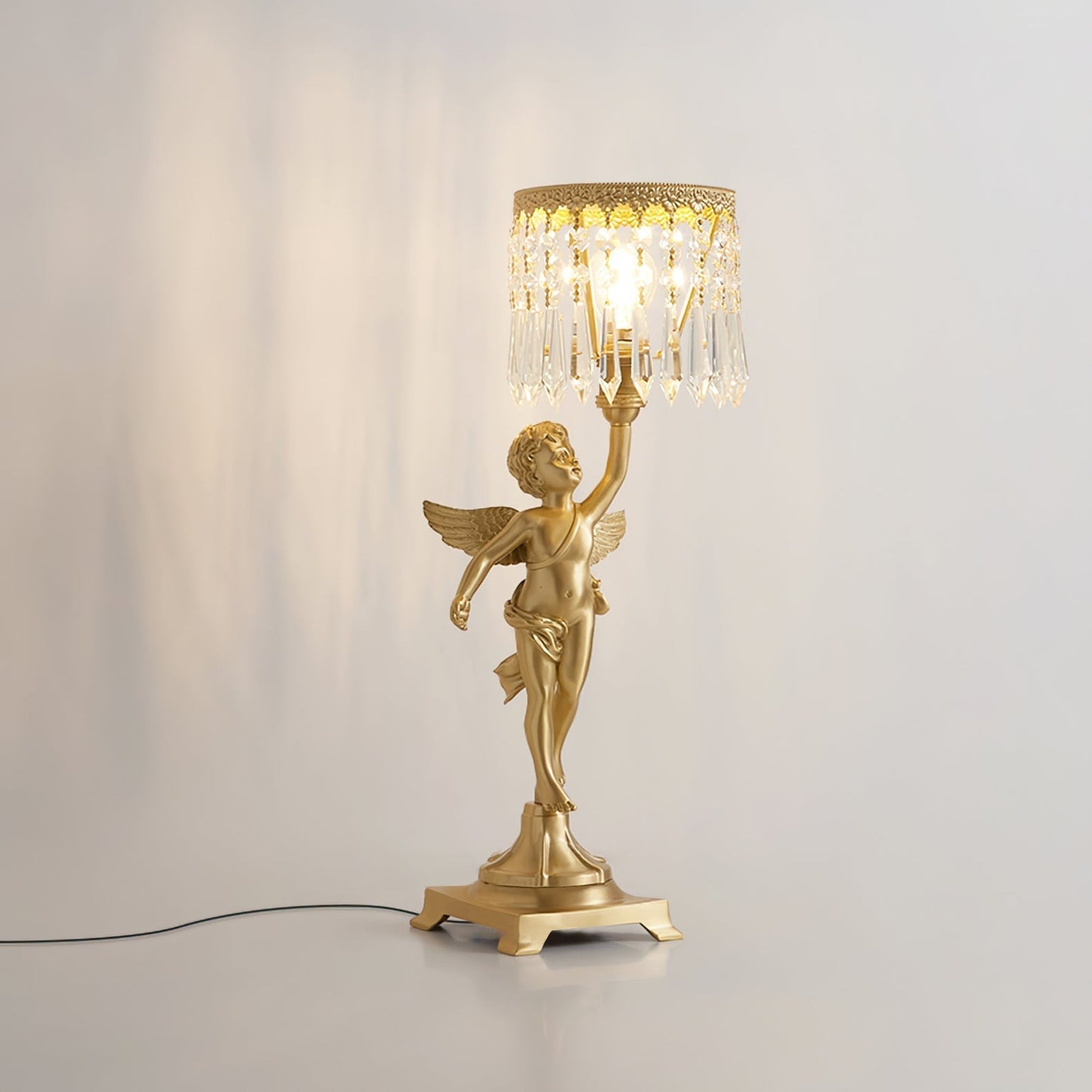 Stunning Glass Desk Lamp