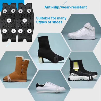 Gripmax | Spiked Ice Traction Shoe Covers for Kids Adults