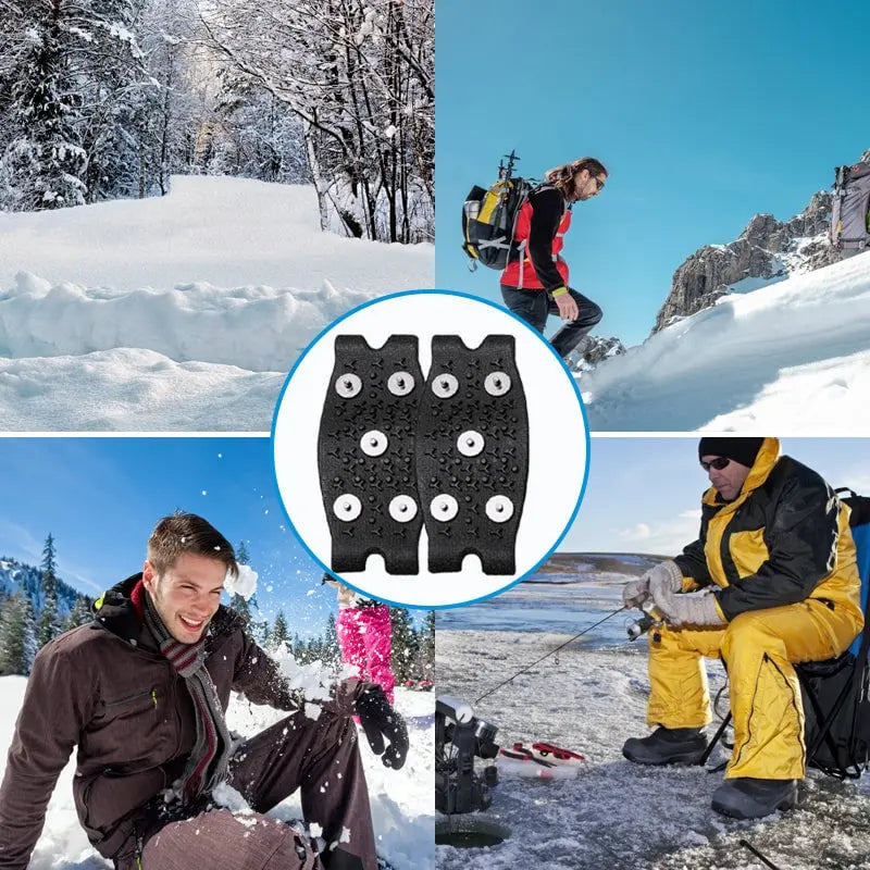 Gripmax | Spiked Ice Traction Shoe Covers for Kids Adults