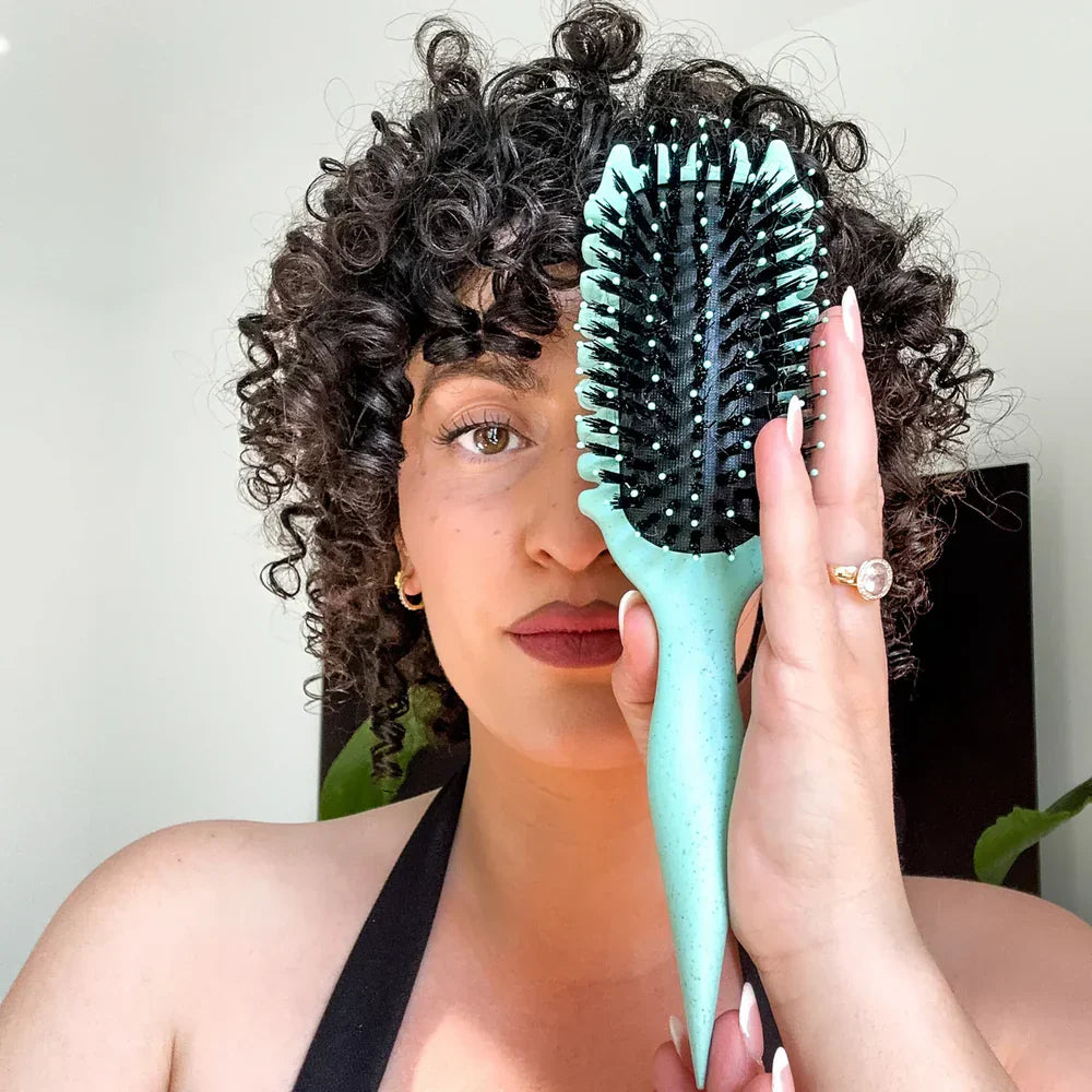 Gentle Hair Detangling Brush for Smooth Curls - Fesara