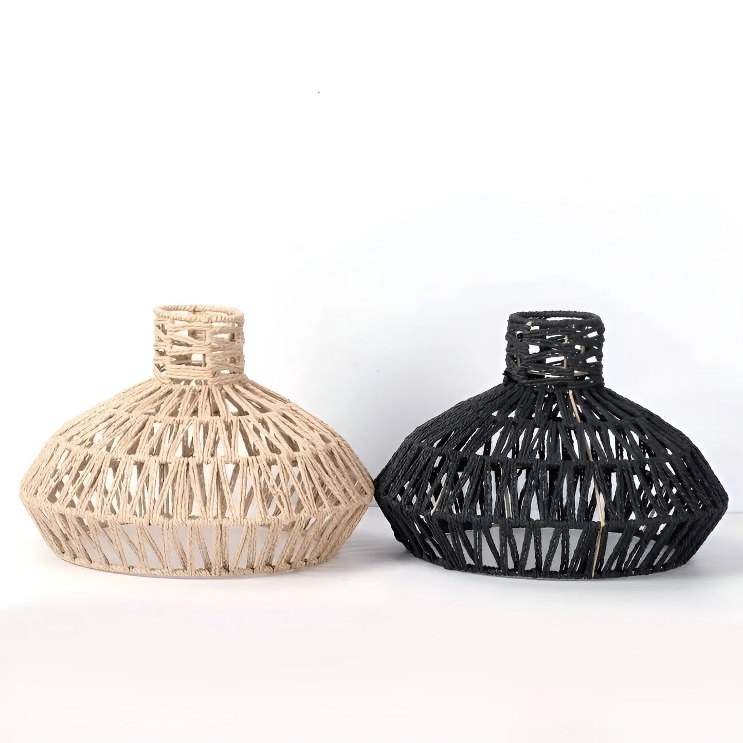 Classic Woven Rattan Pendant Light