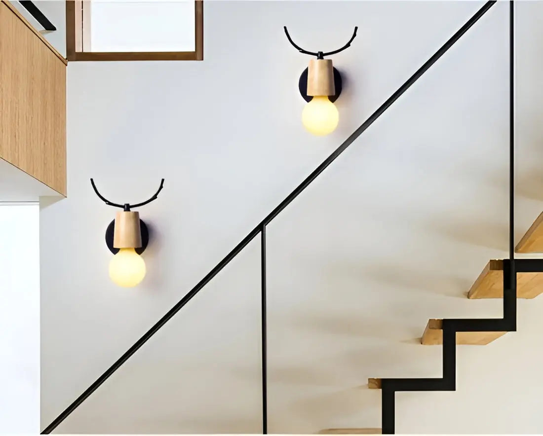 Modern Antler LED Wall Light – Slim & Energy Saving