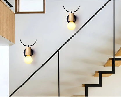 Modern Antler LED Wall Light – Slim & Energy Saving