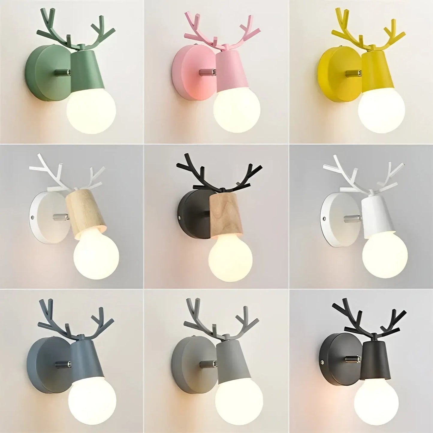 Modern Antler LED Wall Light – Slim & Energy Saving