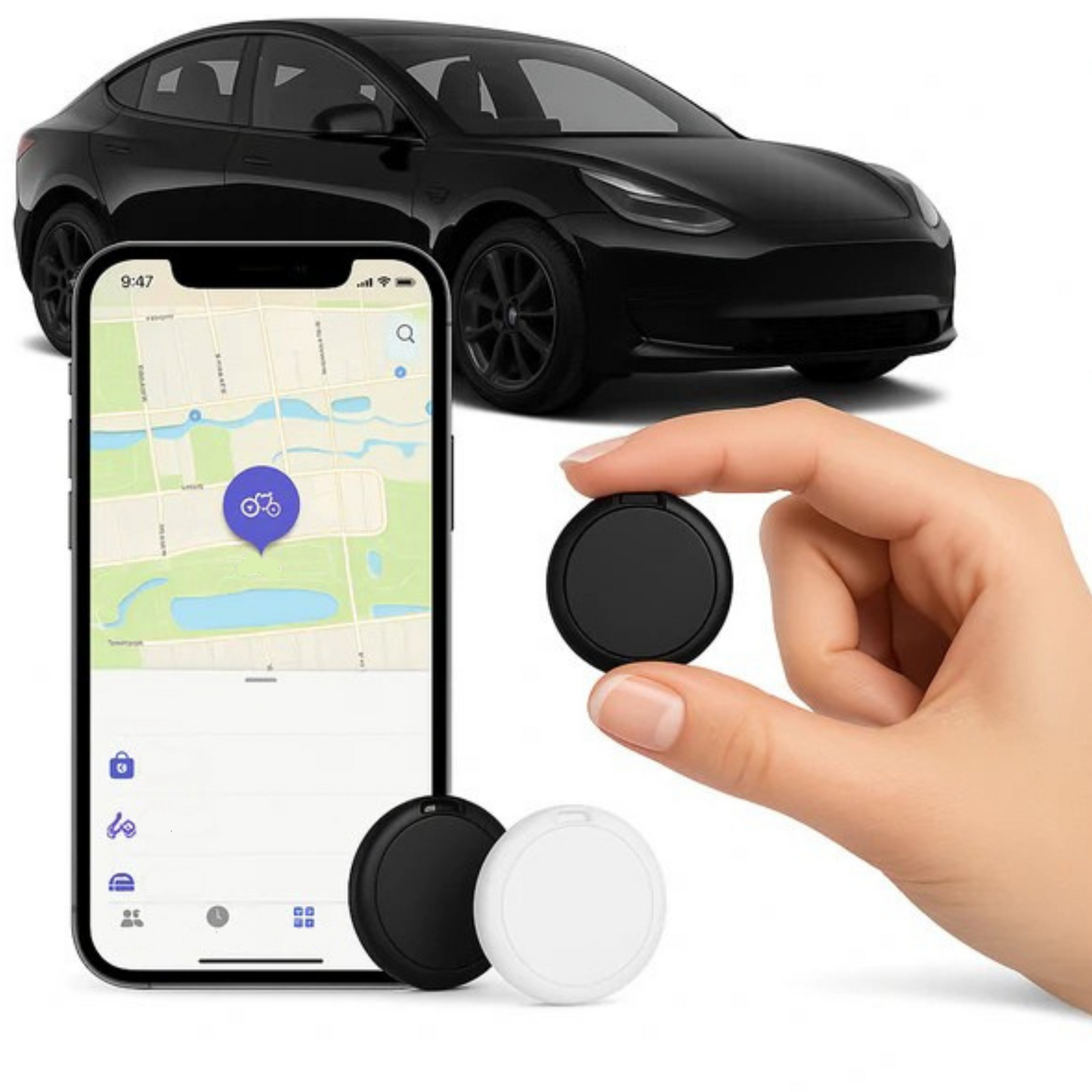Mini Portable GPS Tracking Device No Fees