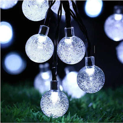 Solar-Powered Outdoor String Lights – Enchanting Festoon Fairy Lights for Terrace and Balcony, Weather Resistant LED Garland-5