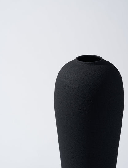 Modern Glossy Black Vase
