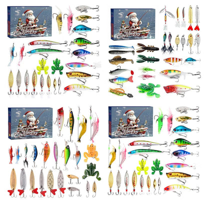 AquaBait | Premium Advent Fishing Bait Calendar with 24 Unique Lures 2