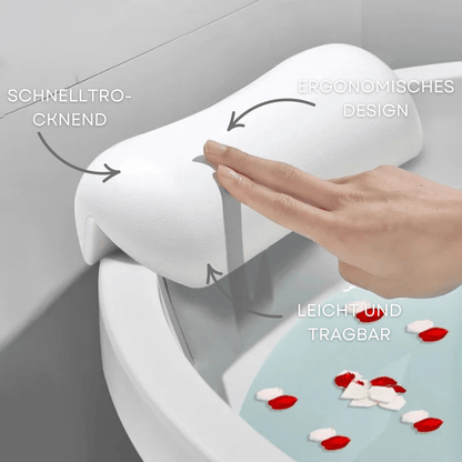 Comfortable Grip Bath Pillow