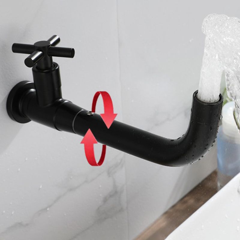AquaElegance | Sleek Modern Stainless Steel Wall Mounted Bathroom Faucet 5