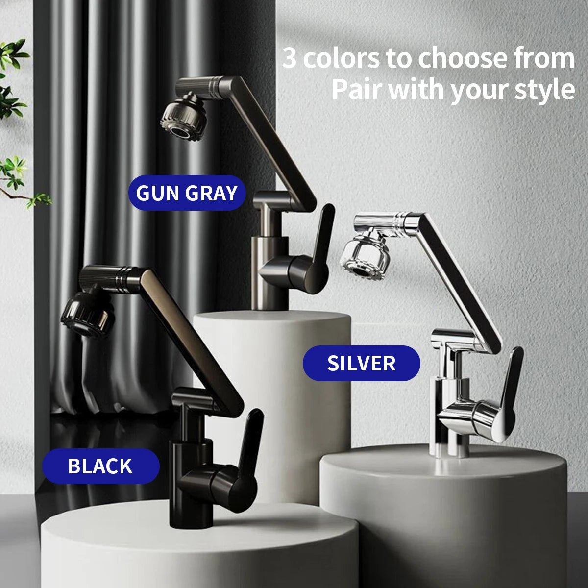 AquaFlex | Versatile Adjustable Robotic Arm Kitchen Faucet 6
