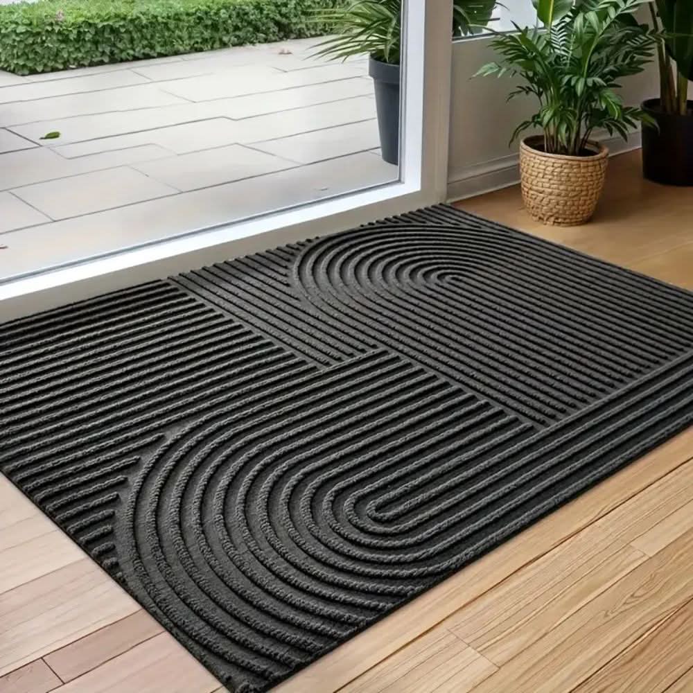 AquaFlow | Elegant Absorbent Microfiber Door Mat with Non-Slip Backing 5