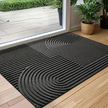 AquaFlow | Elegant Absorbent Microfiber Door Mat with Non-Slip Backing 5