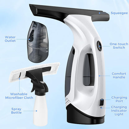AquaGem | Powerful Cordless Window Cleaner with Efficient Suction 6