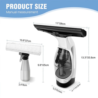 AquaGem | Powerful Cordless Window Cleaner with Efficient Suction 7