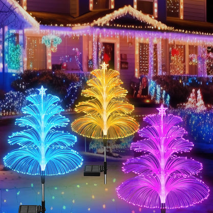 Colorful Solar Jellyfish Garden Lamp - Fesara