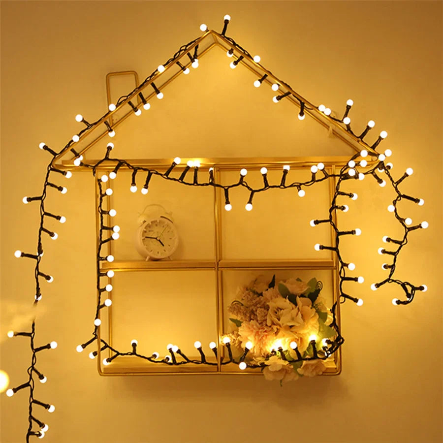 AquaGlow | Waterproof Outdoor String Lights Ideal for Patios, Gardens, and Parties 4