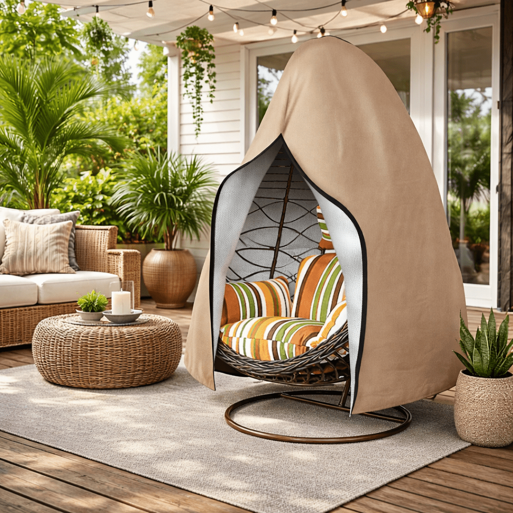 Weatherproof Outdoor Double Chair Cover - Fesara
