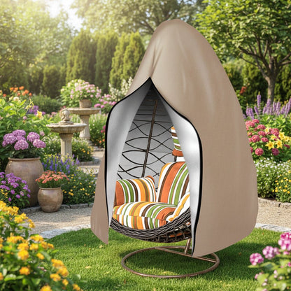 AquaGuard | Durable Waterproof Double Egg Chair Cover for All-Weather Protection 1