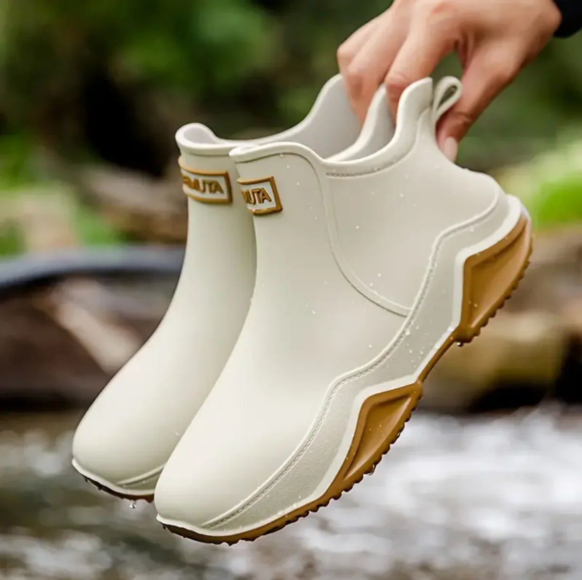 Waterproof Insulated Rain Boots for Men and Women Outdoor - Fesara