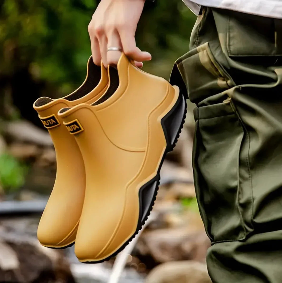 AquaGuard | Durable Waterproof Rubber Rain Boots for Outdoor Activities 6