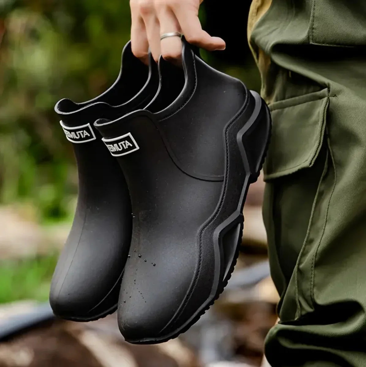 AquaGuard | Durable Waterproof Rubber Rain Boots for Outdoor Activities 8