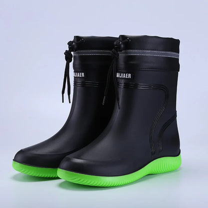 AquaGuard | Stylish Durable Waterproof Rubber Rain Boots for Women 11