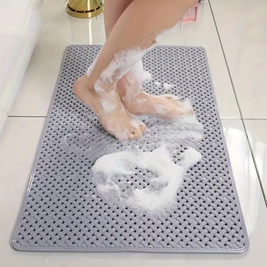 Non-Slip Bathroom Mat With Strong Grip