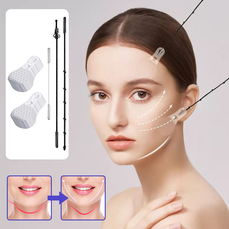 AquaLift | Innovative Waterproof Invisible Face Lift Patches 120 Pieces 6