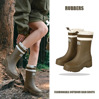 AquaShield | Durable Waterproof Adjustable Rain Boots for Families 11