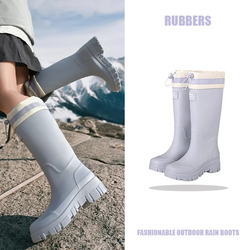 AquaShield | Durable Waterproof Adjustable Rain Boots for Families 13