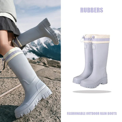 AquaShield | Durable Waterproof Adjustable Rain Boots for Families 13