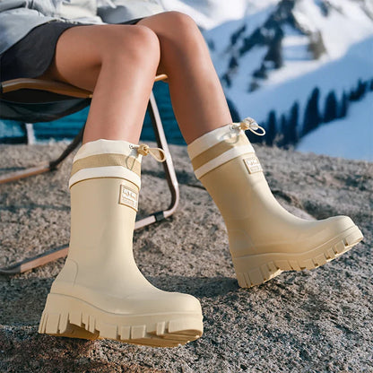 AquaShield | Durable Waterproof Adjustable Rain Boots for Families 5
