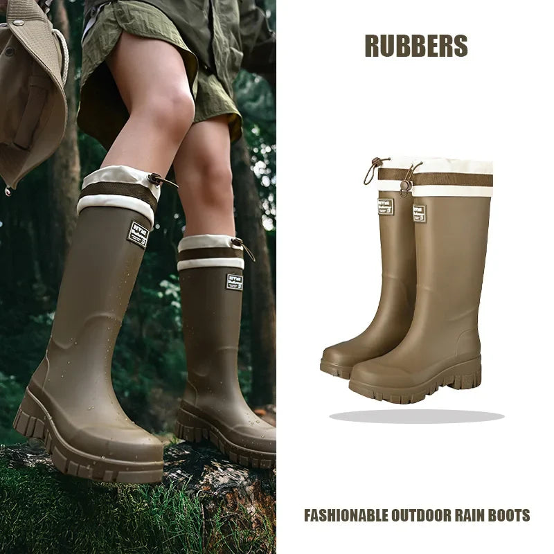 AquaShield | Durable Waterproof Adjustable Rain Boots for Families 8