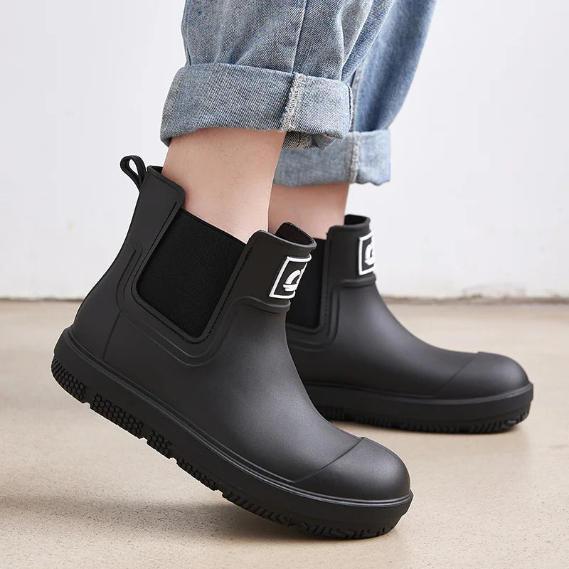 AquaShield | Durable Waterproof Rubber Rain Boots for Women and Men 1