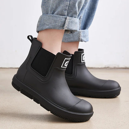 AquaShield | Durable Waterproof Rubber Rain Boots for Women and Men 1