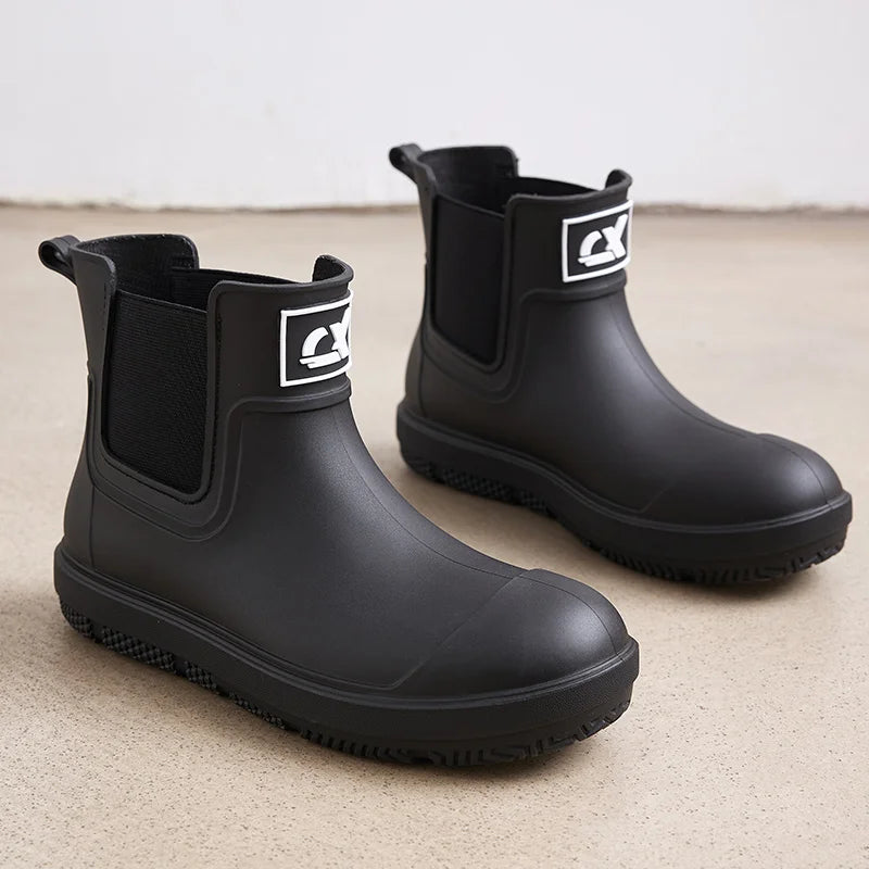 AquaShield | Durable Waterproof Rubber Rain Boots for Women and Men 7