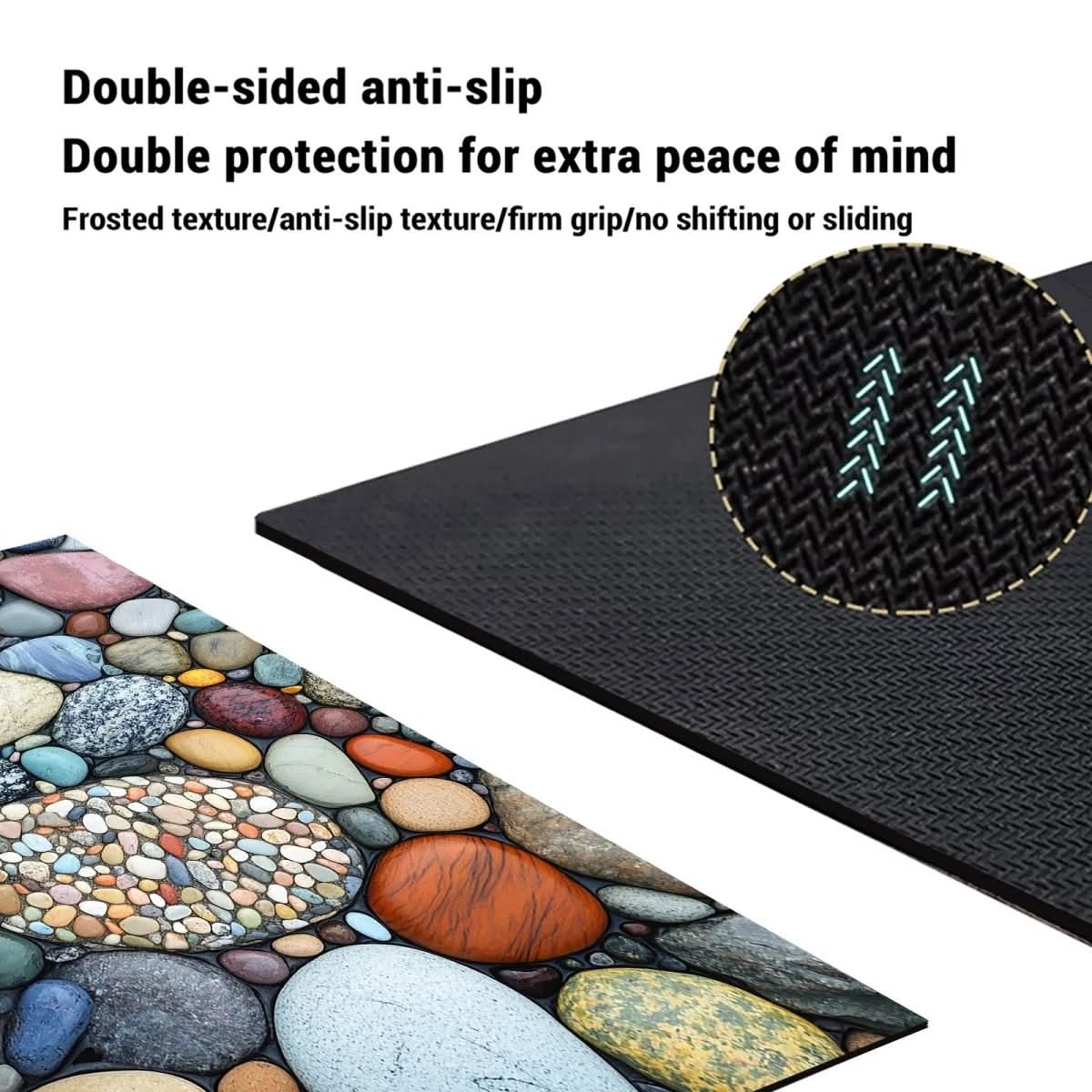 Non Slip Diatomaceous Earth Bathroom Mat for Comfort
