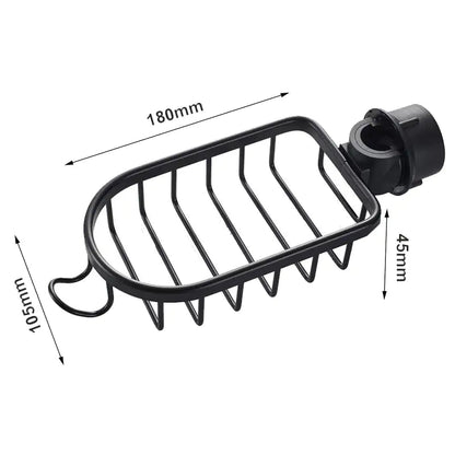 AquaSteel | Stylish Durable Stainless Steel Shower Corner Shelf Caddy 1
