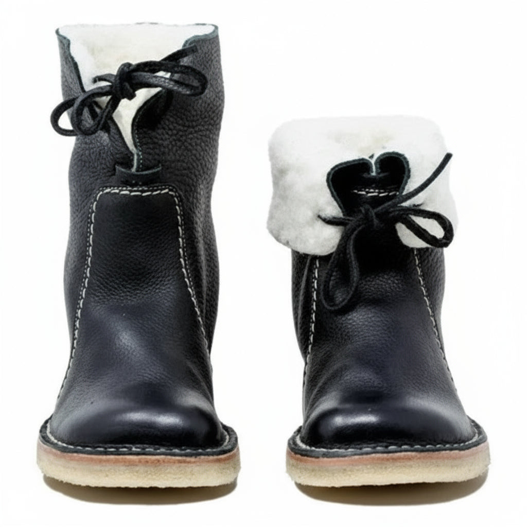 Insulated Water Resistant Snow Boots for Cold Weather - Fesara
