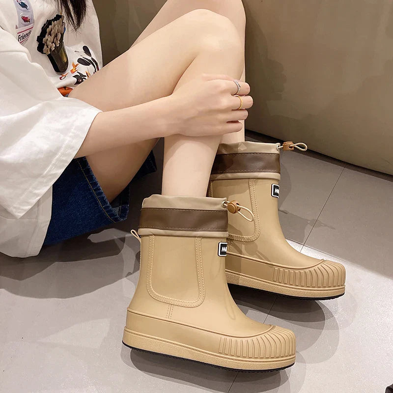 AquaStride | Stylish Comfortable Waterproof Outdoor Rain Boots Women 1