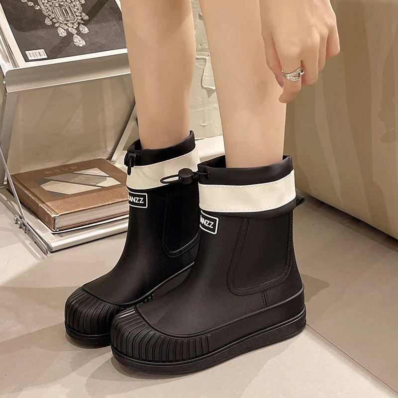 AquaStride | Stylish Comfortable Waterproof Outdoor Rain Boots Women 4