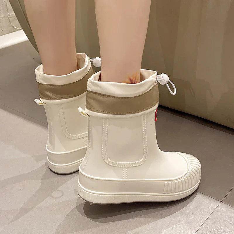 AquaStride | Stylish Comfortable Waterproof Outdoor Rain Boots Women 5