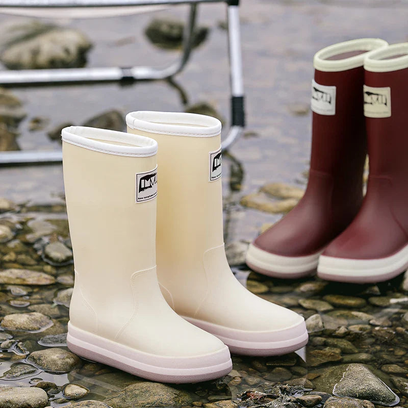 AquaStride | Stylish Durable Waterproof Outdoor Rain Boots for Women 2